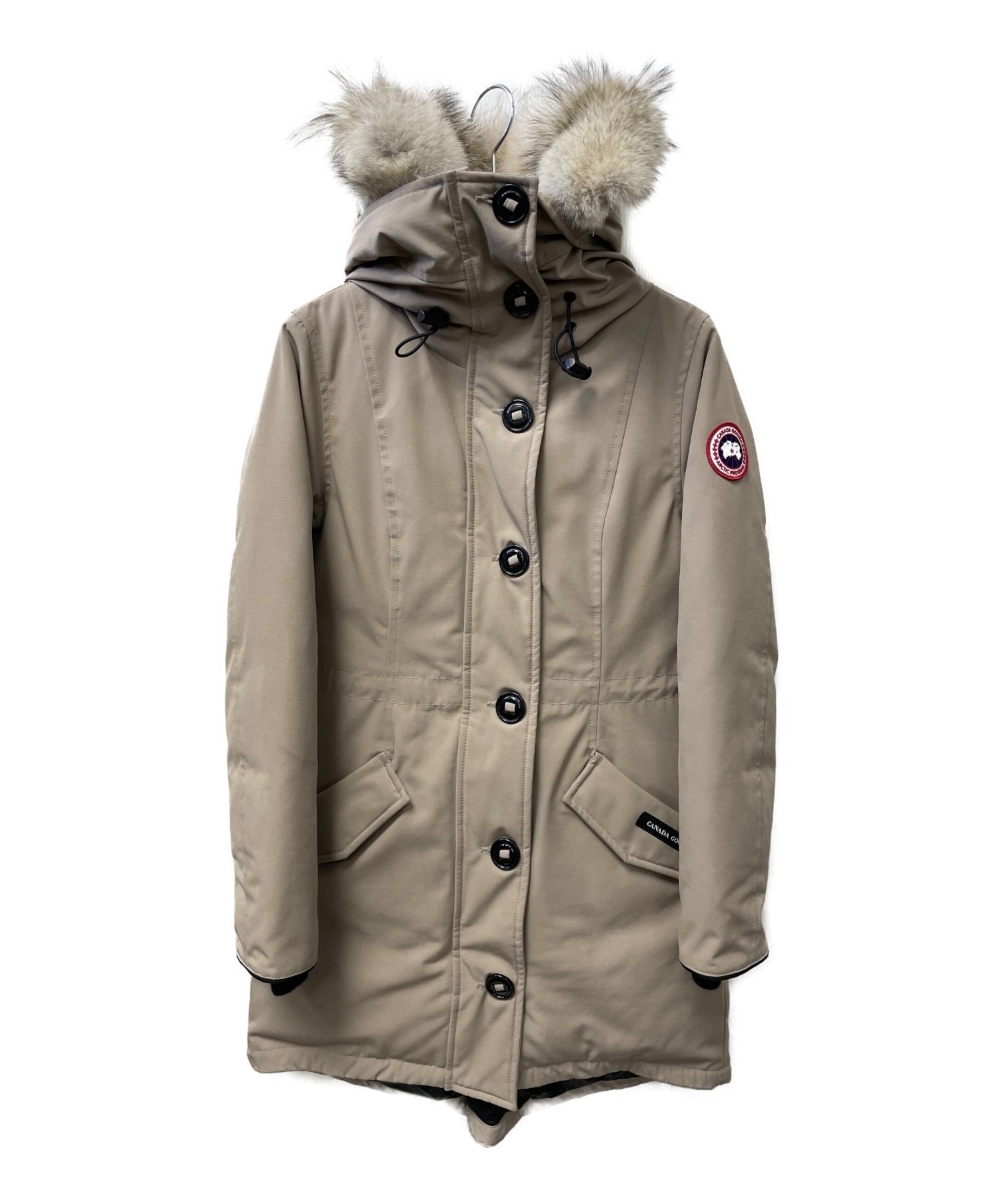 CANADA GOOSE (カナダグース) ロスクレアパーカ ベージュ サイズ:XS