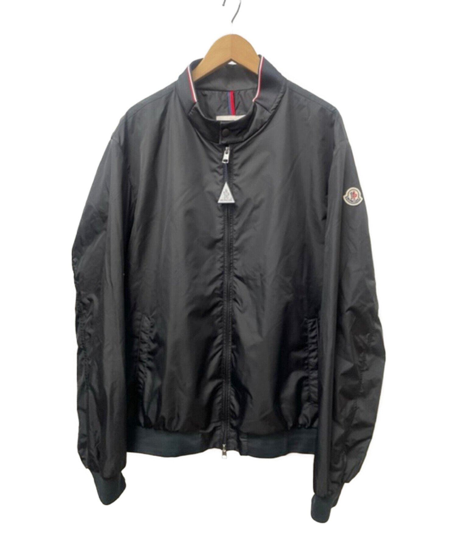 中古・古着通販】MONCLER (モンクレール) ナイロンジャケット ブラック