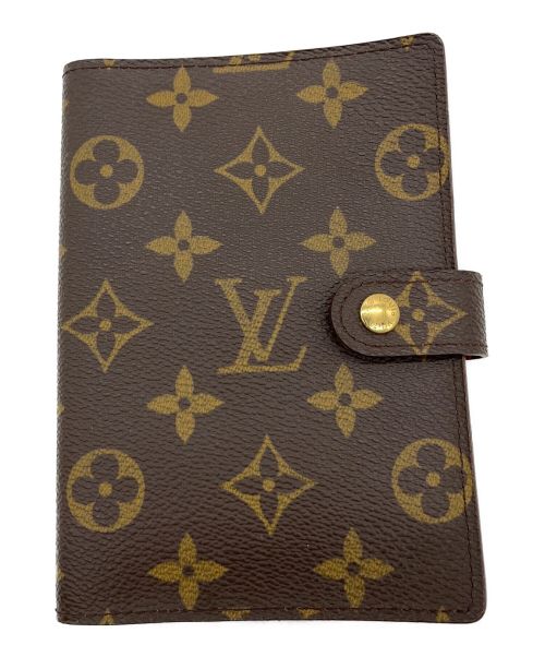 LOUIS VUITTON（ルイ ヴィトン）LOUIS VUITTON (ルイ ヴィトン) 手帳カバー ブラウンの古着・服飾アイテム