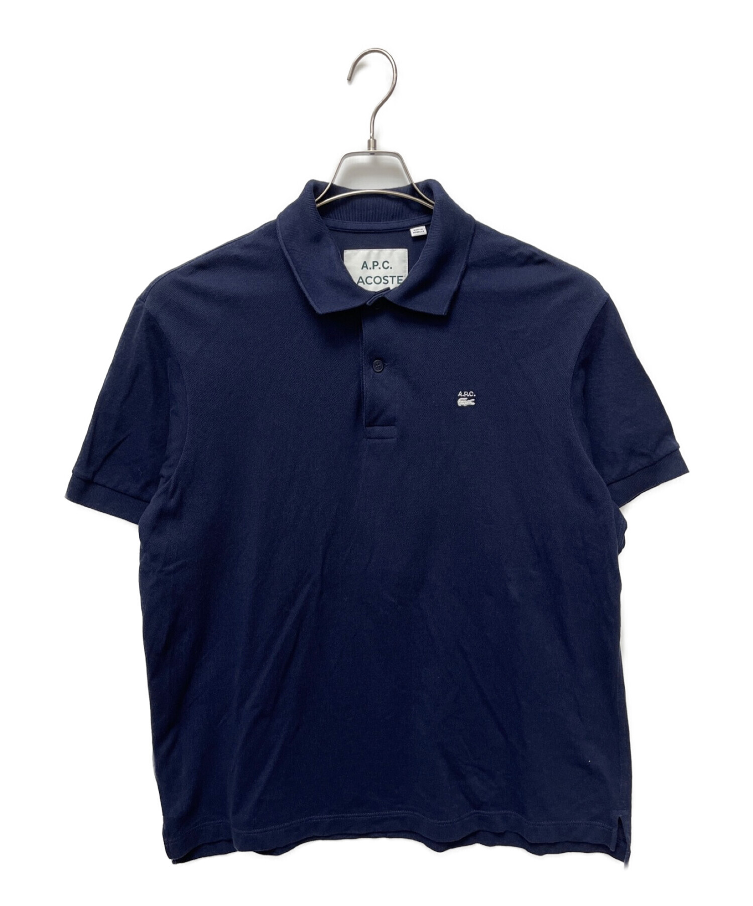 試着なし L APC X LACOSTE POLO SHIRT NAVY | www.czwalinaconsulting.com