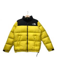 THE NORTH FACE（ザ ノース フェイス）の古着「ヌプシダウンジャケット」｜ブラック×イエロー