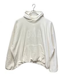 GAP×YEEZY（ギャップ×イージー）の古着「ロゴプリントフーディ」｜ホワイト