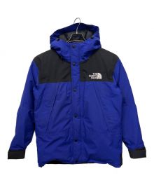 THE NORTH FACE（ザ ノース フェイス）の古着「マウンテンダウンジャケット」｜ブルー×ブラック