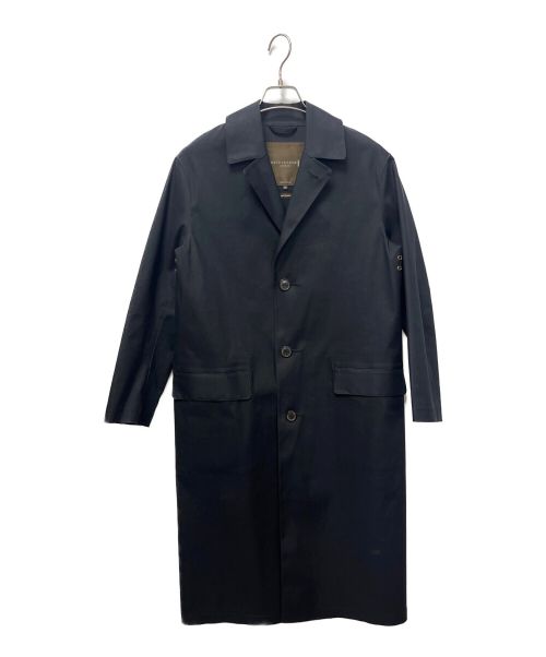 MACKINTOSH（マッキントッシュ）MACKINTOSH (マッキントッシュ) ゴム引きコート ネイビー サイズ:38の古着・服飾アイテム