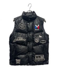 WHITE MOUNTAINEERING×MILLET（ホワイトマウンテ二アニング×ミレー）の古着「ダウンベスト」｜ブラック