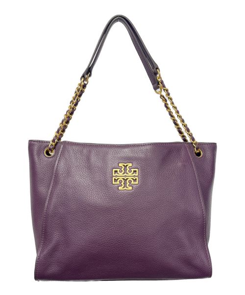 TORY BURCH（トリーバーチ）TORY BURCH (トリーバーチ) トートバッグ パープルの古着・服飾アイテム