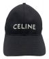 CELINE（セリーヌ）の古着「ベースボールキャップ」｜ブラック