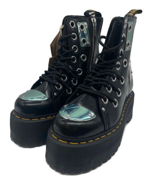 Dr.Martens（ドクターマーチン）Dr.Martens (ドクターマーチン) 厚底8ホールブーツ ブラック サイズ:UK4 未使用品の古着・服飾アイテム