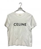 CELINEセリーヌ）の古着「ロゴプリントTシャツ」｜ホワイト