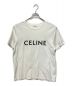 CELINE（セリーヌ）の古着「ロゴプリントTシャツ」｜ホワイト