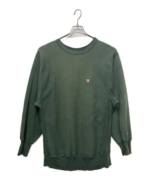 Champion REVERSE WEAVE（チャンピオンリバースウィーブ）Champion REVERSE WEAVE (チャンピオンリバースウィーブ) スウェット グリーン サイズ:XX-LARGEの古着・服飾アイテム