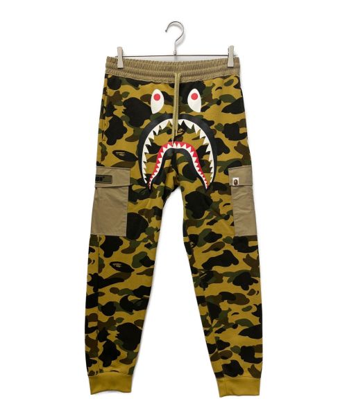 A BATHING APE（アベイシングエイプ）A BATHING APE (アベイシングエイプ) スウェットパンツ ベージュ サイズ:Mの古着・服飾アイテム