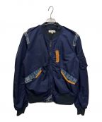 AVIREXアヴィレックス）の古着「TYPE BLUE FLIGHT JACKET L-2」｜ネイビー