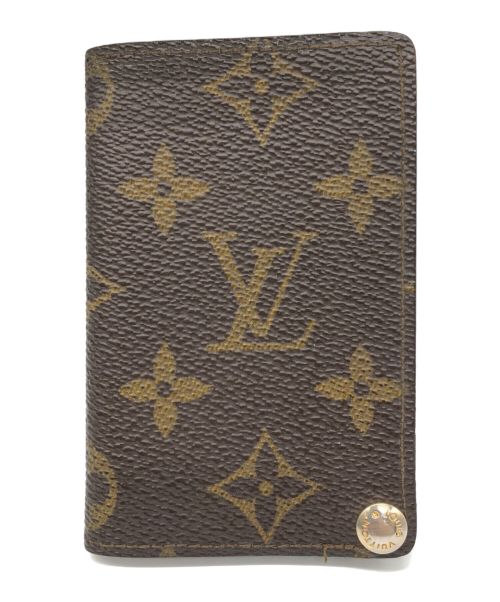 LOUIS VUITTON（ルイ ヴィトン）LOUIS VUITTON (ルイ ヴィトン) カードケース ブラウンの古着・服飾アイテム