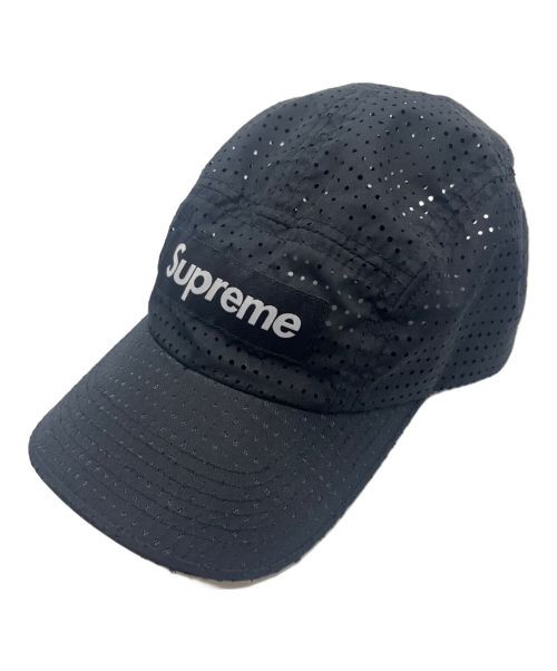 SUPREME（シュプリーム）Supreme (シュプリーム) メッシュキャップ ブラックの古着・服飾アイテム