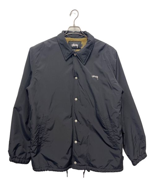 stussy（ステューシー）stussy (ステューシー) 中綿ジャケット ブラック サイズ:Lの古着・服飾アイテム