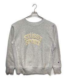 Champion×stussy（チャンピオン×ステューシー）の古着「スウェット」｜グレー