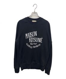 maison kitsune（メゾンキツネ）の古着「スウェット」｜ブラック