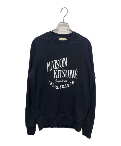 maison kitsune（メゾンキツネ）MAISON KITSUNE (メゾンキツネ) スウェット ブラック サイズ:Sの古着・服飾アイテム