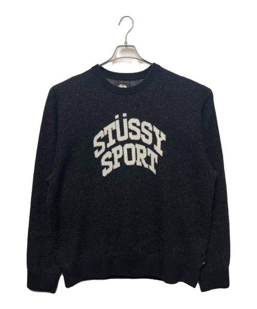 stussy（ステューシー）stussy (ステューシー) セーター ブラック サイズ:XLの古着・服飾アイテム