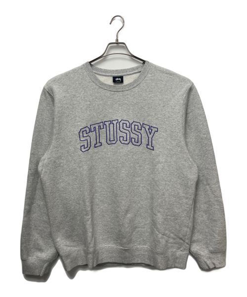 stussy（ステューシー）stussy (ステューシー) スウェット グレー サイズ:Lの古着・服飾アイテム