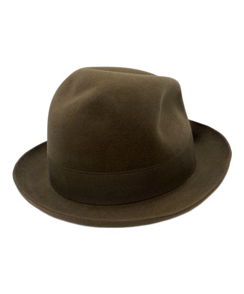 STETSON（ステットソン）STETSON (ステットソン) ハット グリーン サイズ:57 7 1/8の古着・服飾アイテム