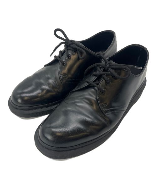 Dr.Martens（ドクターマーチン）Dr.Martens (ドクターマーチン) 3ホールシューズ ブラック サイズ:UK8の古着・服飾アイテム