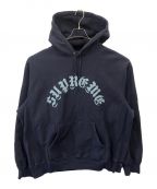 SUPREMEシュプリーム）の古着「プルオーバーパーカー」｜ネイビー