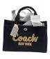 COACH（コーチ）の古着「キャンバストートバッグ」｜ブラック