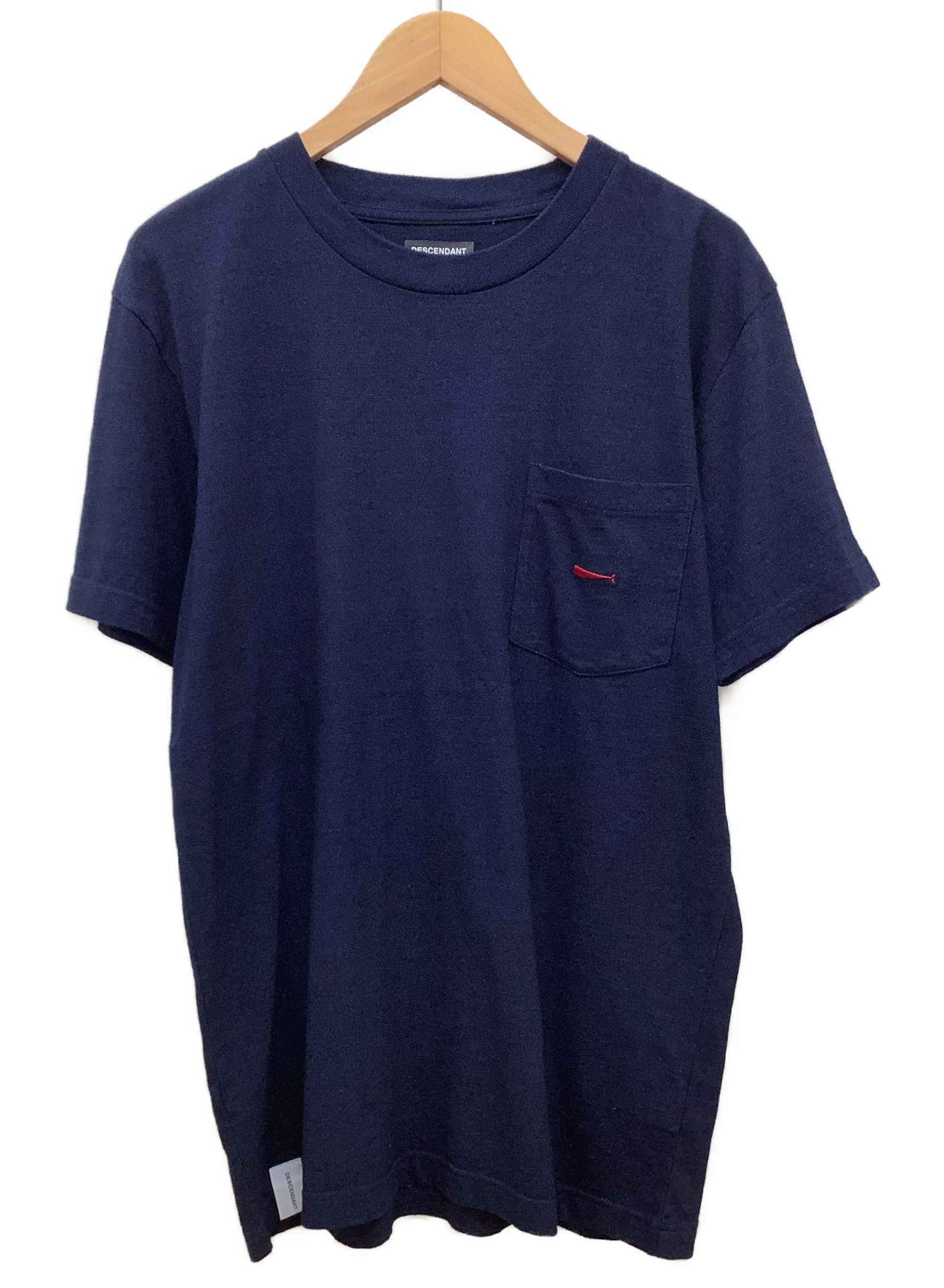 【中古・古着通販】DESCENDANT (ディセンダント) Tシャツ ネイビー サイズ:1｜ブランド・古着通販 トレファク公式【TREFAC