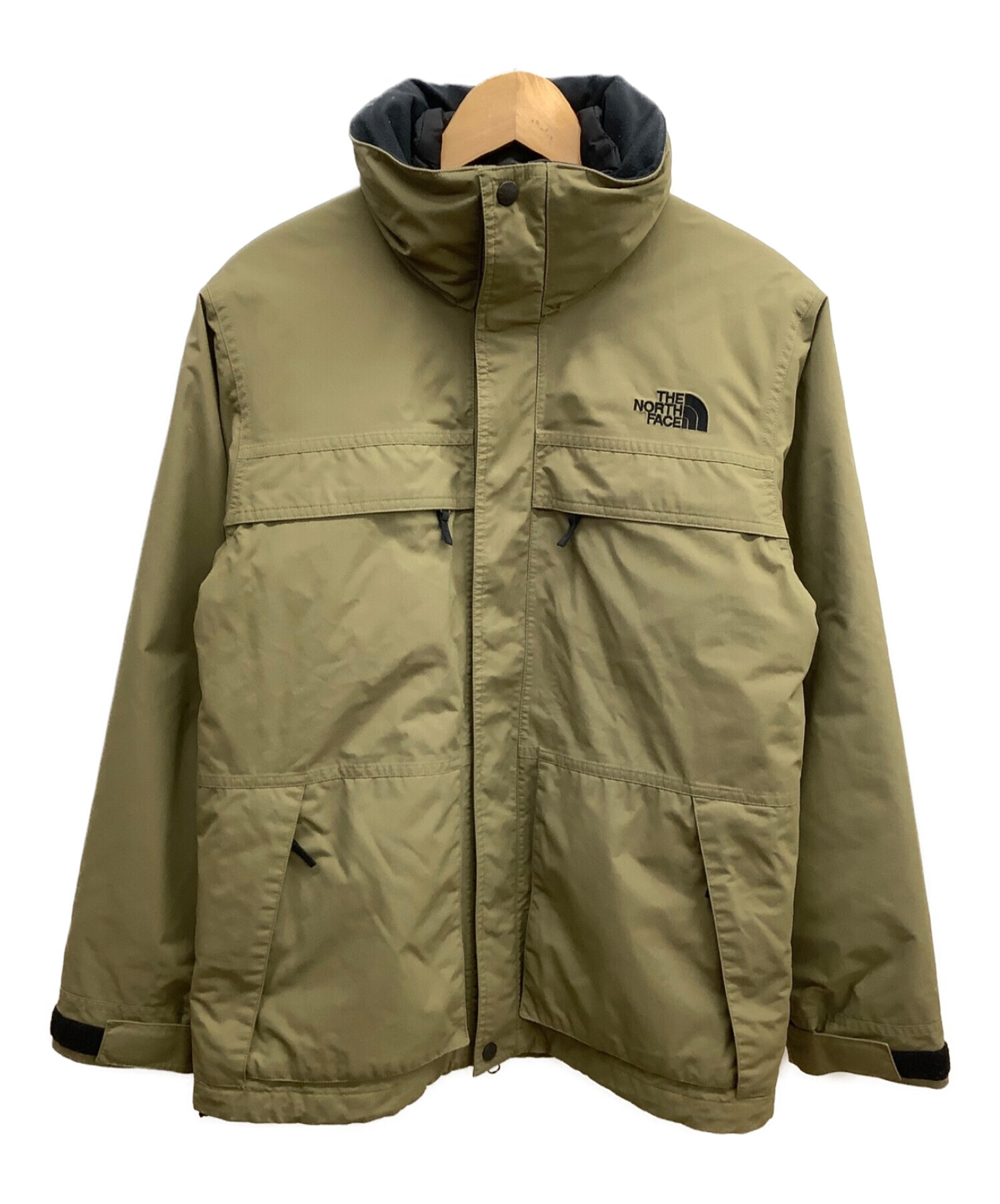 THE NORTH FACE (ザ ノース フェイス) マカルトリクライメートジャケット カーキ サイズ:M