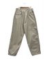 THE NORTHFACE PURPLELABEL (ザ・ノースフェイス パープルレーベル) Corduroy Wide Tapered Pants / コーデュロイワイドテーパードパンツ アイボリー サイズ:34：12800円