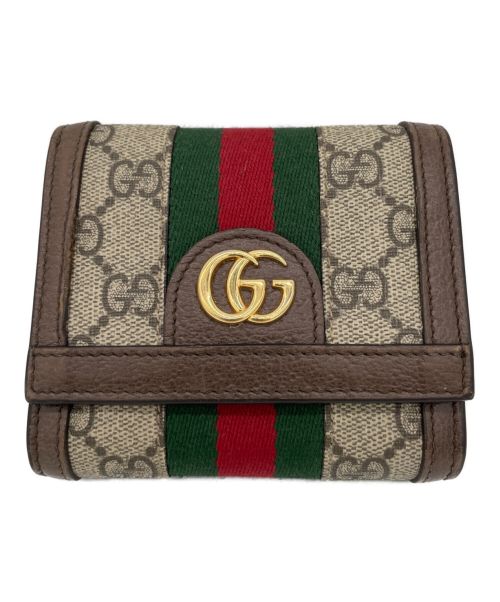 GUCCI（グッチ）GUCCI (グッチ) オフィディアGGウォレットの古着・服飾アイテム