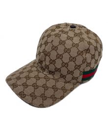 GUCCI（グッチ）の古着「オリジナルGGキャンバス ベースボールキャップ」