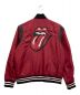 ROLLING STONES (ローリングストーンズ) ブルゾン ブラック×レッド サイズ:5：9800円