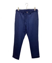 MARKAWARE（マーカウェア）の古着「GYM PANTS KNOLL SUPER SOFT TWEED」｜ネイビー