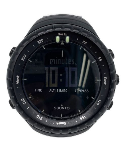 SUUNTO（スント）SUUNTO (スント) コア・オールブラック　アウトドアウォッチの古着・服飾アイテム