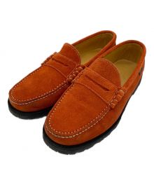 PARABOOT（パラブーツ）の古着「コインローファー」｜オレンジ