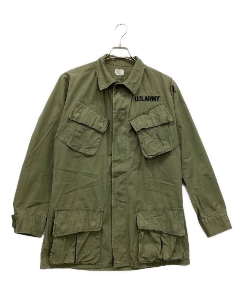 US ARMY（ユーエスアーミー）US ARMY (ユーエス アーミー) ジャグルファティーグジャケット カーキ サイズ:SMALL-LONGの古着・服飾アイテム