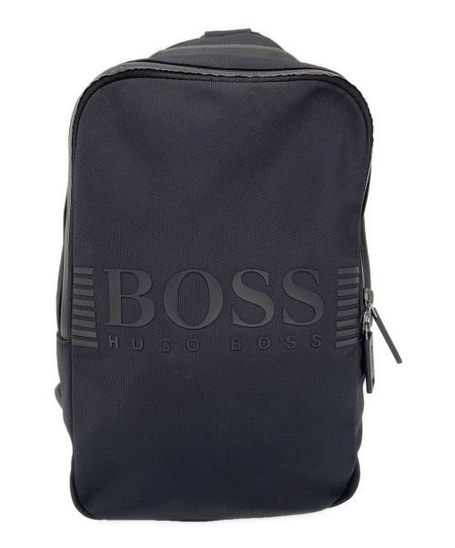 BOSS HUGO BOSS（ボス ヒューゴボス）BOSS HUGO BOSS (ボス ヒューゴボス) ボディーバッグ ブラックの古着・服飾アイテム