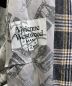 中古・古着 Vivienne Westwood (ヴィヴィアンウエストウッド) チェックアライバルコート グレー サイズ:48：30000円