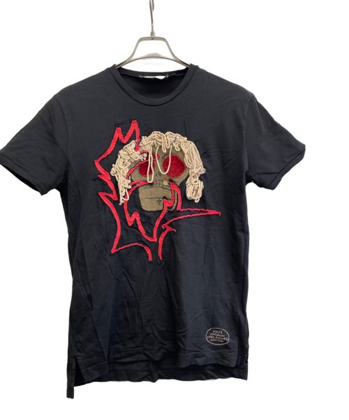 Vivienne Westwood（ヴィヴィアンウエストウッド）Vivienne Westwood (ヴィヴィアンウエストウッド) パッチワークTシャツ ブラック サイズ:Mの古着・服飾アイテム