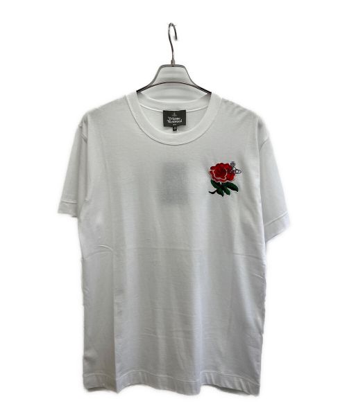 Vivienne Westwood（ヴィヴィアンウエストウッド）Vivienne Westwood (ヴィヴィアンウエストウッド) Tシャツ ホワイト サイズ:46 未使用品の古着・服飾アイテム