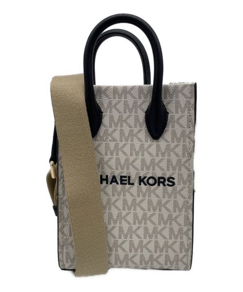 MICHAEL KORS（マイケルコース）MICHAEL KORS (マイケルコース) スマートフォン クロスボディ エクストラスモール ブラックの古着・服飾アイテム