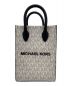 MICHAEL KORS (マイケルコース) スマートフォン クロスボディ エクストラスモール ブラック：11000円