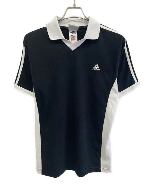 adidas（アディダス）adidas (アディダス) ゲームシャツ ブラック サイズ:Mの古着・服飾アイテム