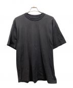 KAPTAIN SUNSHINEキャプテンサンシャイン）の古着「Suvin Supima Crewneck Tube Tee」｜ブラック