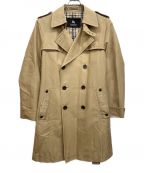 BURBERRY BLACK LABELバーバリーブラックレーベル）の古着「トレンチコート」｜ベージュ