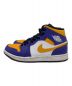 NIKE (ナイキ) Air Jordan 1Mid Lakers パープル×イエロー サイズ:26.5：10000円