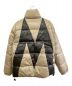 MONCLER (モンクレール) リバーシブルダウンジャケット ベージュ サイズ:2：30000円